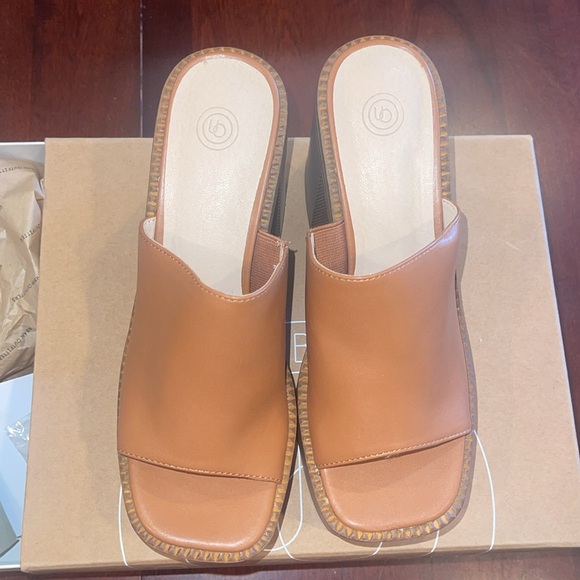 Urban Outfitters Paloma Mule Brown platform shoes size 7 - Picture 6 of 13